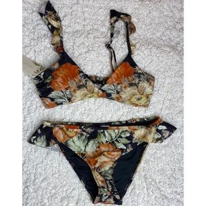 XS Chelsea & Violet Floral 2 Piece Swimsuit